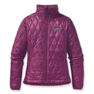 Patagonia Nano Puff Jacket - Women's Burgundy Size Small